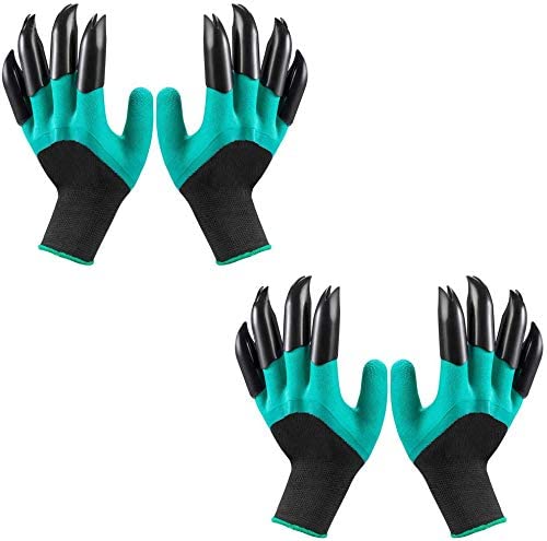 Greenhaus Gardening Gardening Gloves with ABS Plastic Claws