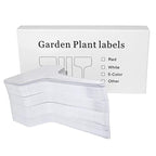 Greenhaus Gardening Plastic Waterproof Plant Labels for Seed Marking