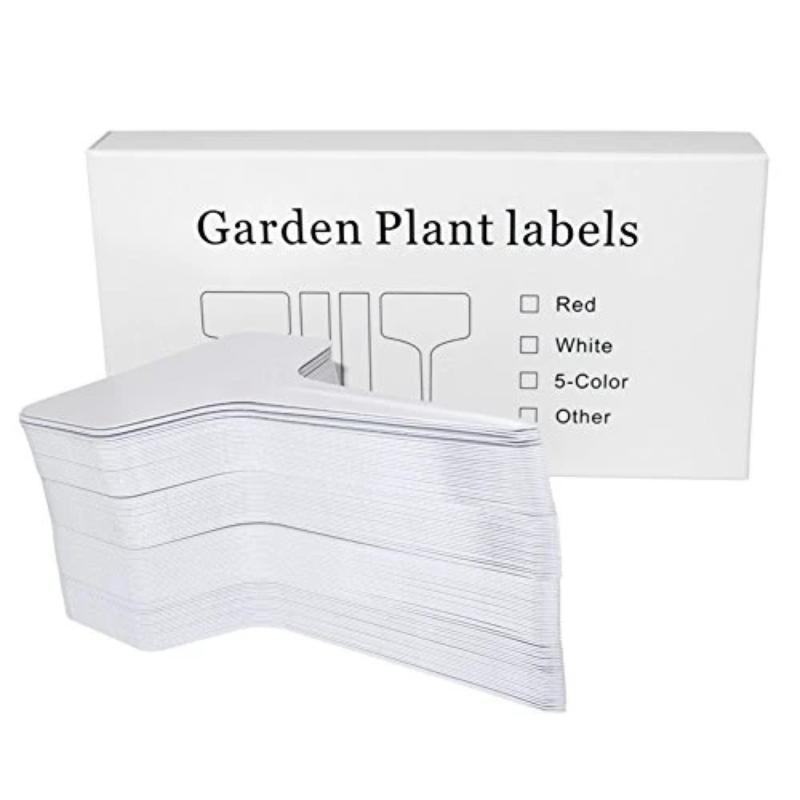 Greenhaus Gardening Plastic Waterproof Plant Labels for Seed Marking