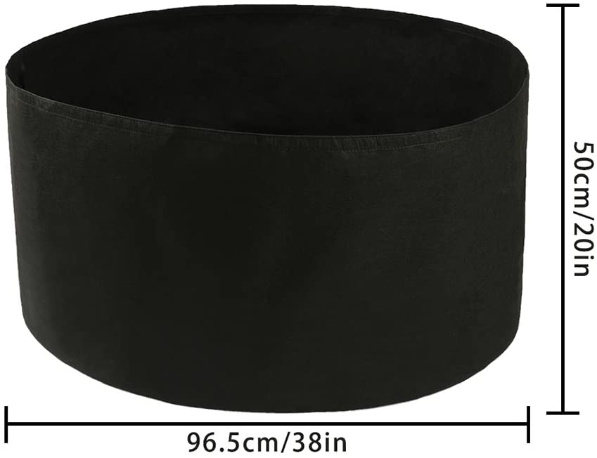 Greenhaus Gardening Large Plant Grow Bags for Indoor and Outdoor Gardening