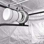 Greenhaus Gardening Grow Tent Ventilation Kit with 4-Inch Inline Fan