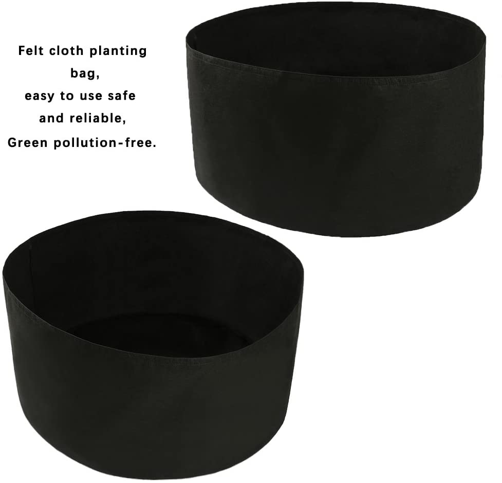 Greenhaus Gardening Large Plant Grow Bags for Indoor and Outdoor Gardening
