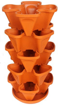 Greenhaus Gardening Vertical Planter for Strawberries, Herbs and Flowers