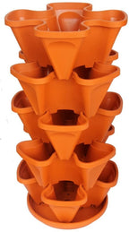 Greenhaus Gardening Vertical Planter for Strawberries, Herbs and Flowers