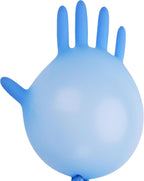 Greenhaus Gardening Heavy-Duty Blue Nitrile Exam Gloves, 6 Mil, Food Safe, 100 Count