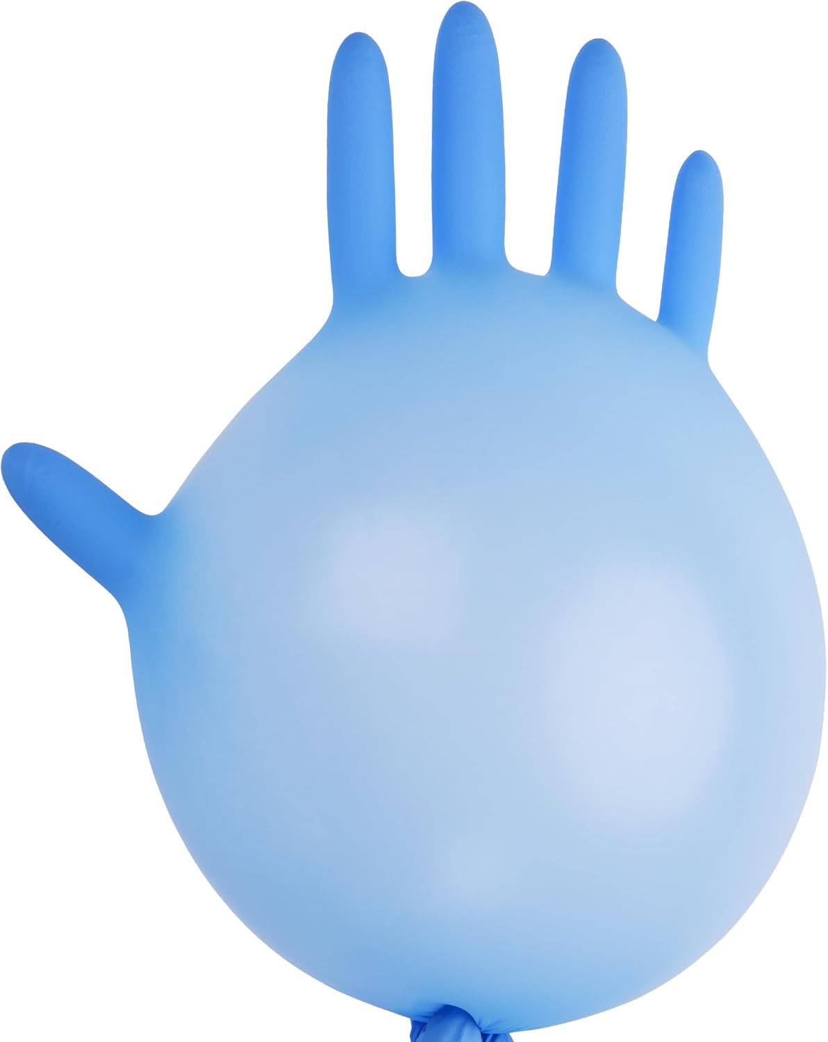 Greenhaus Gardening Heavy-Duty Blue Nitrile Exam Gloves, 6 Mil, Food Safe, 100 Count