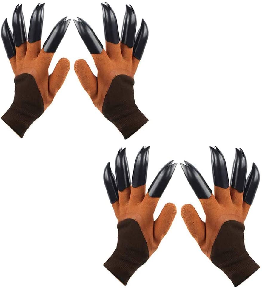 Greenhaus Gardening Gardening Gloves with ABS Plastic Claws