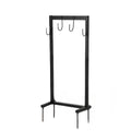 Greenhaus Gardening Garden Hose Holder Stand with 4 Hooks for Outdoor Storage
