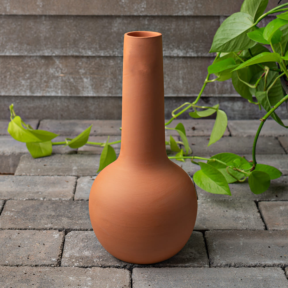 Greenhaus Gardening Large Terracotta Garden Hydrator – Slow Release Watering System