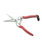 Greenhaus Gardening Industrial Garden Snips for Flowers, Herbs and Fruit Harvesting with Carbon Steel Blades
