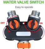Greenhaus Gardening Standard 3/4-Inch Garden Hose Connector/Splitter