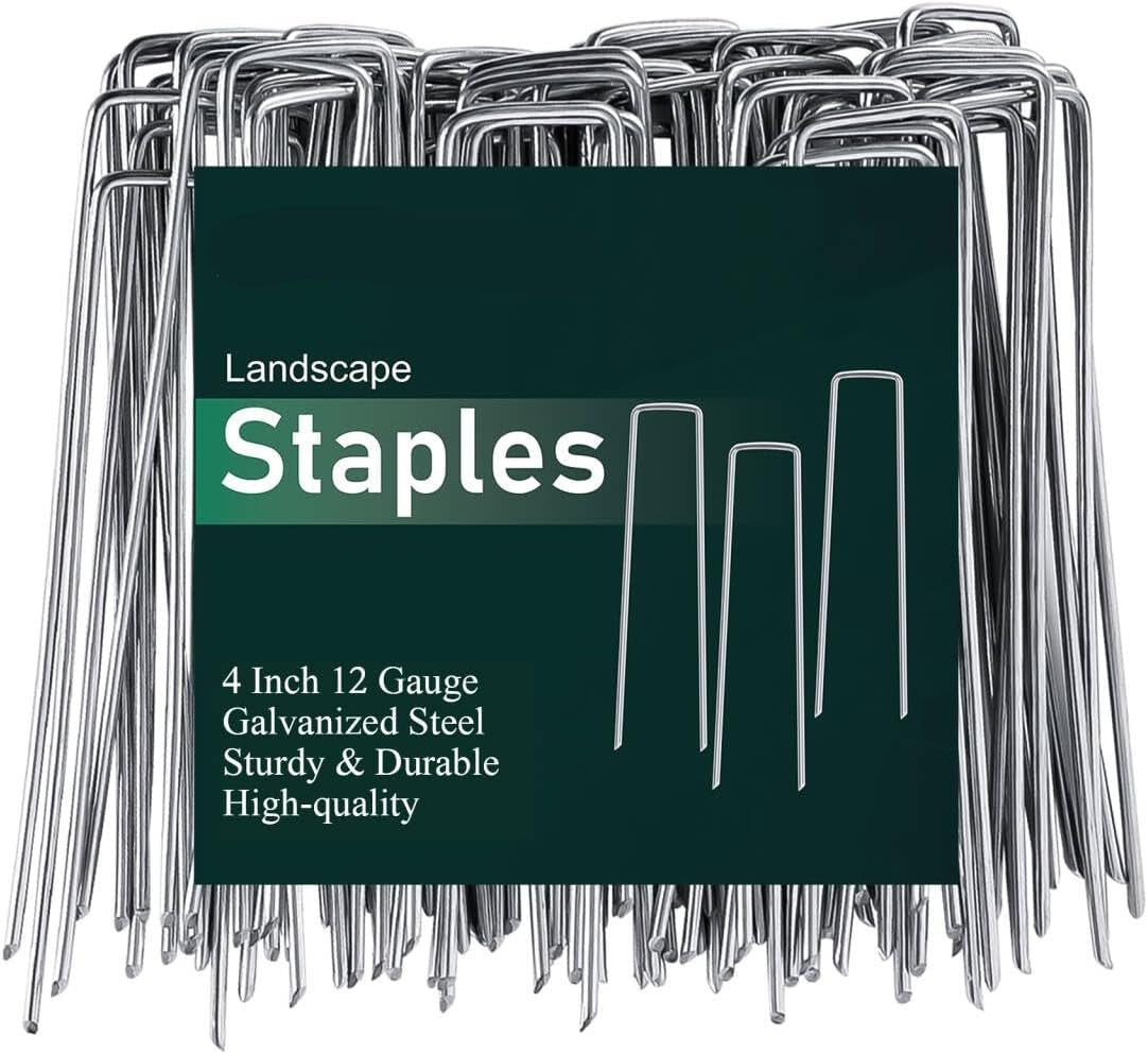 Greenhaus Gardening Heavy-Duty U-Shaped Garden Stakes, 50 Pack