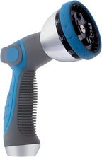 Greenhaus Gardening Thumb Control Garden Hose Nozzle with 10 Spray Patterns