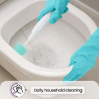 Greenhaus Gardening Reusable Cleaning Gloves, Latex-Free with Cotton Lining, 2 Pairs