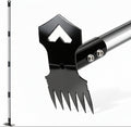 Greenhaus Gardening 60-Inch 2-in-1 Weed Puller Tool with Long Handle and Garden Hoe