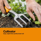Greenhaus Gardening Heavy-Duty Aluminum Garden Tool Set for Digging, Planting & Cultivating
