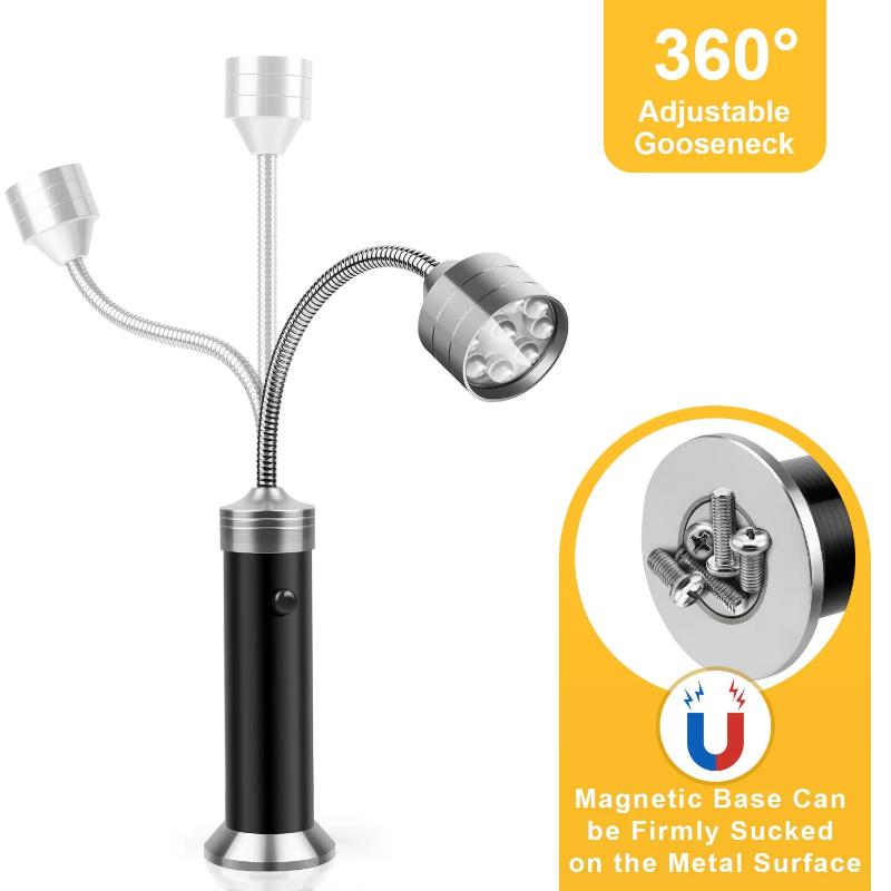 Greenhaus Gardening Heat-Resistant LED BBQ Light for Outdoor Cooking