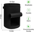 Greenhaus Gardening Heavy-Duty Fabric Grow Bags for Potatoes and Vegetables