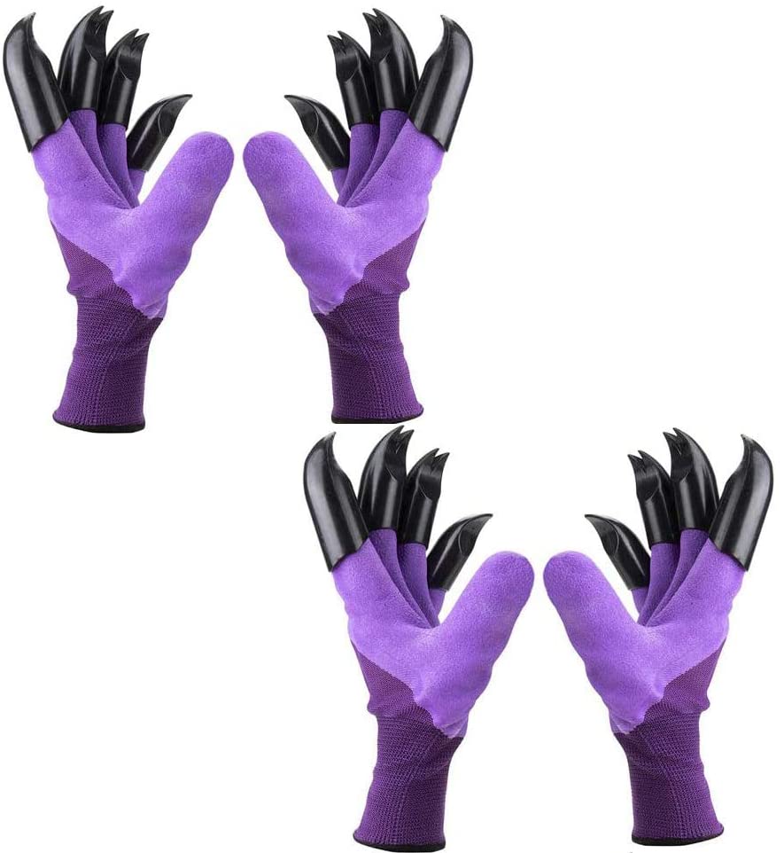 Greenhaus Gardening Gardening Gloves with ABS Plastic Claws