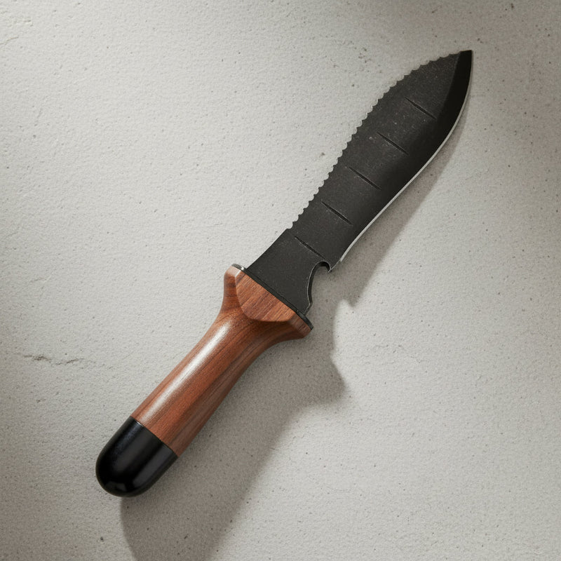 Greenhaus Gardening Full Tang Garden Knife with Walnut Handle