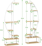 Greenhaus Gardening Plant Stand with Adjustable Grow Lights
