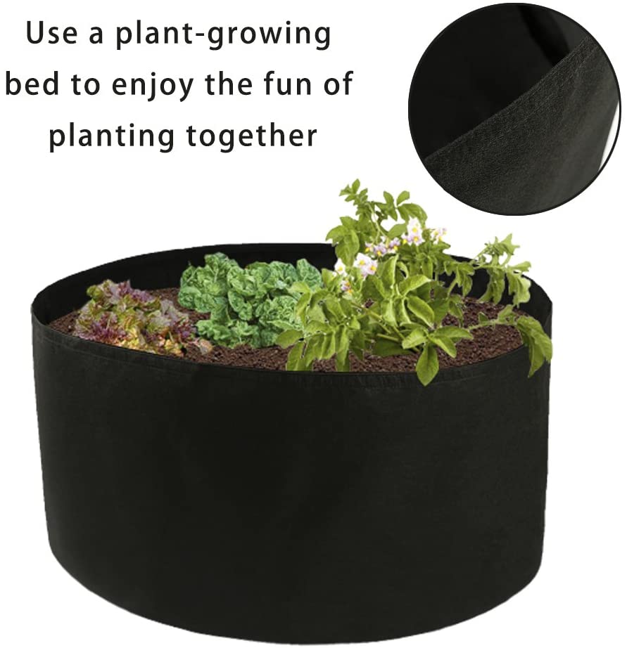 Greenhaus Gardening Large Plant Grow Bags for Indoor and Outdoor Gardening