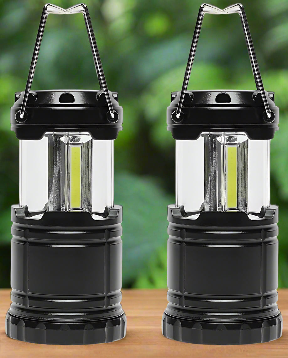 Greenhaus Gardening Water-Resistant LED Lantern for Camping and Emergencies