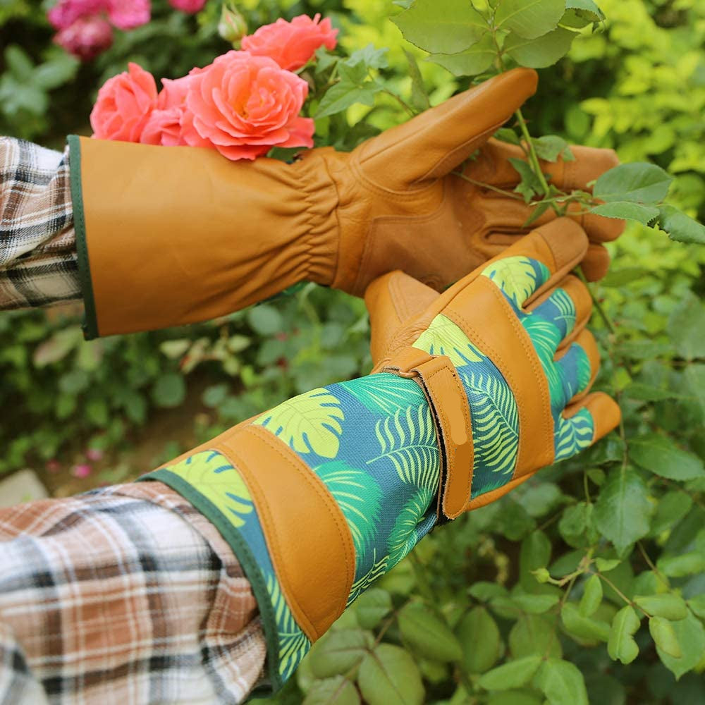 Greenhaus Gardening Gardening Gloves with Stretch-Fit Comfort