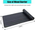 Greenhaus Gardening 6.5 ft × 330 ft Heavy Duty Weed Barrier Fabric