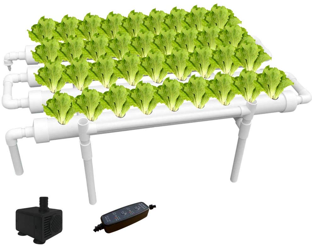 Greenhaus Gardening Indoor Hydroponic Growing System with Circulation Pump