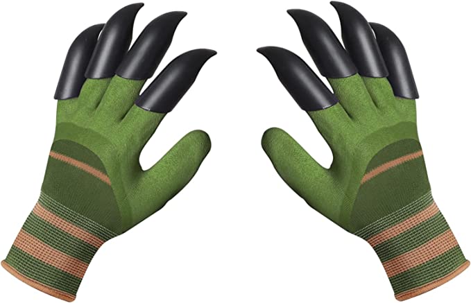 Greenhaus Gardening Gardening Gloves with ABS Plastic Claws