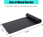 Greenhaus Gardening Polypropylene Weed Barrier for Gardens and Landscaping