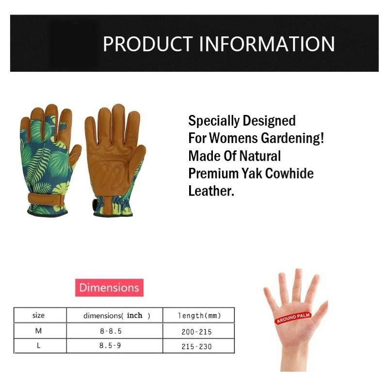 Greenhaus Gardening Gardening Gloves with Stretch-Fit Comfort