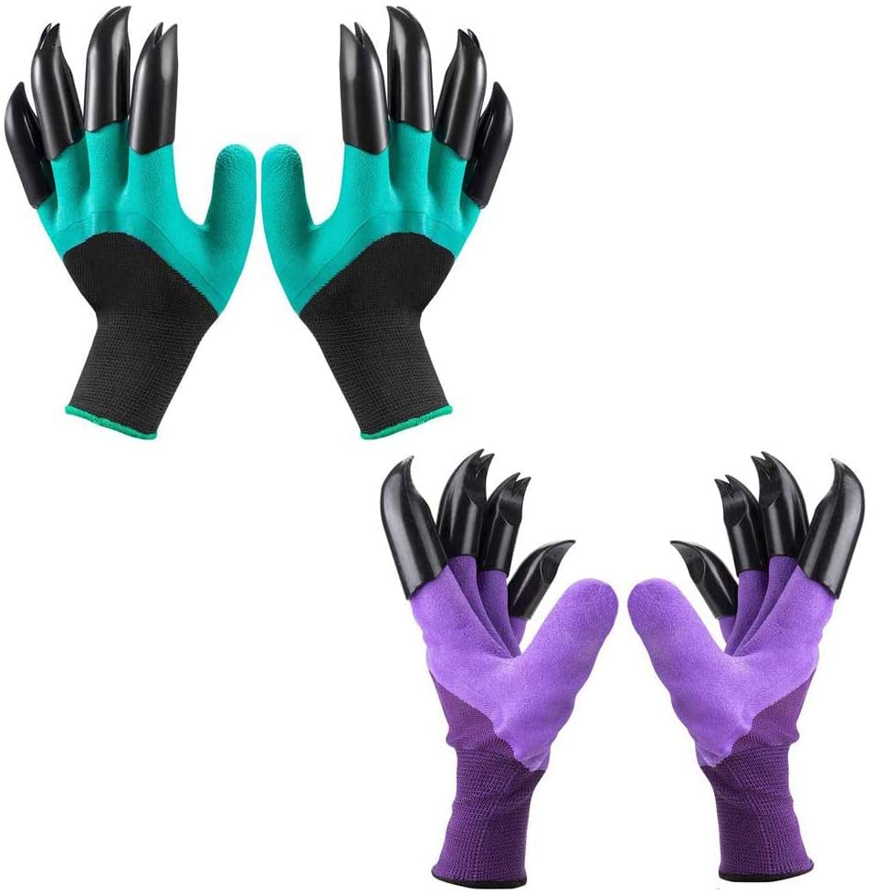 Greenhaus Gardening Gardening Gloves with ABS Plastic Claws