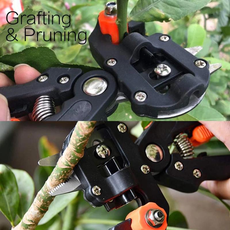 Greenhaus Gardening 2-in-1 Grafting and Pruning Tool Set for Plant Propagation