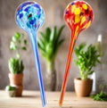 Greenhaus Gardening Decorative Glass Watering Globes for Office and Garden Plants