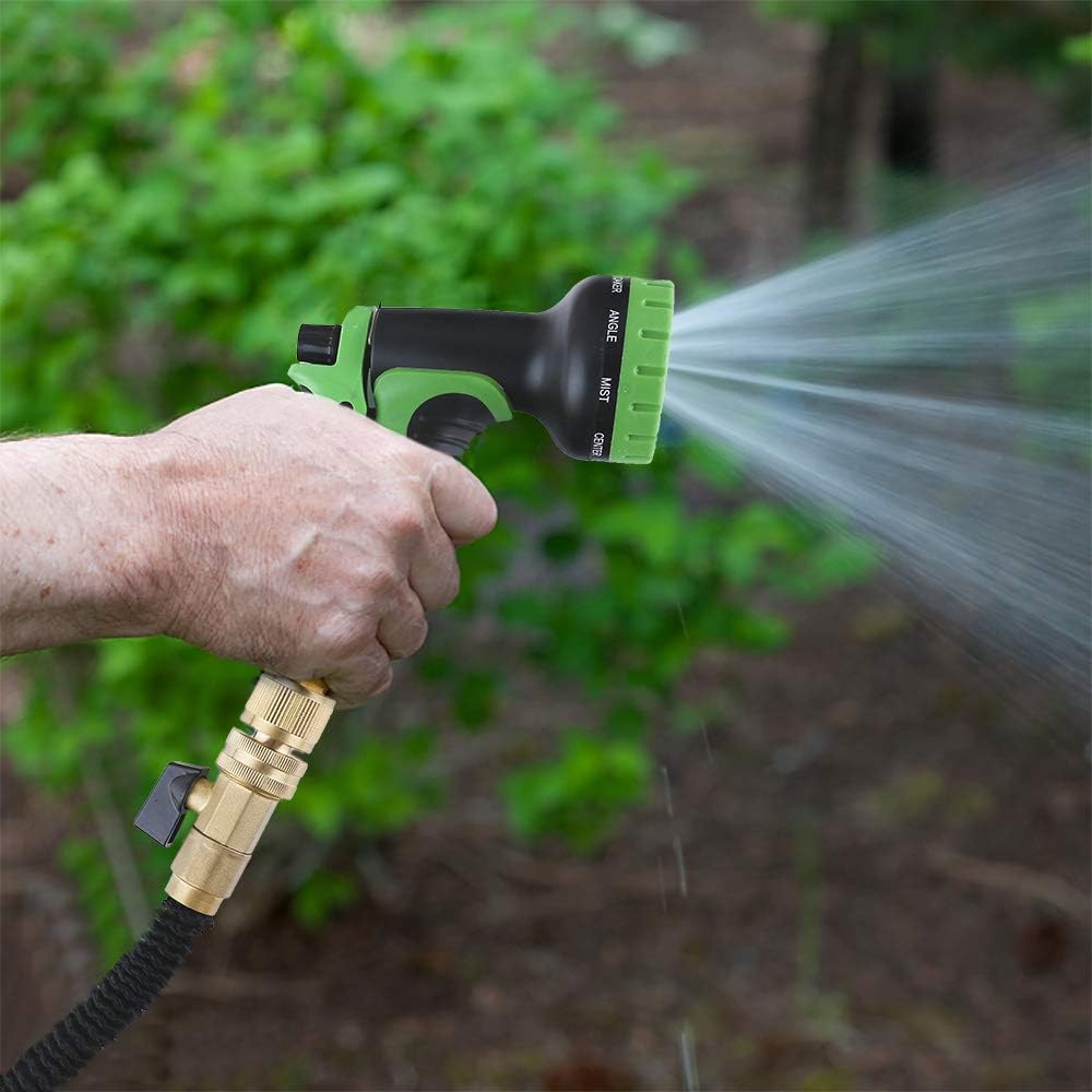 Greenhaus Gardening Solid Brass Garden Hose Quick Connect Set, 3/4 Inch GHT, 2 Sets