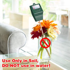 Greenhaus Gardening Soil Hygrometer Sensor for Gardens, Lawns & Potted Plants