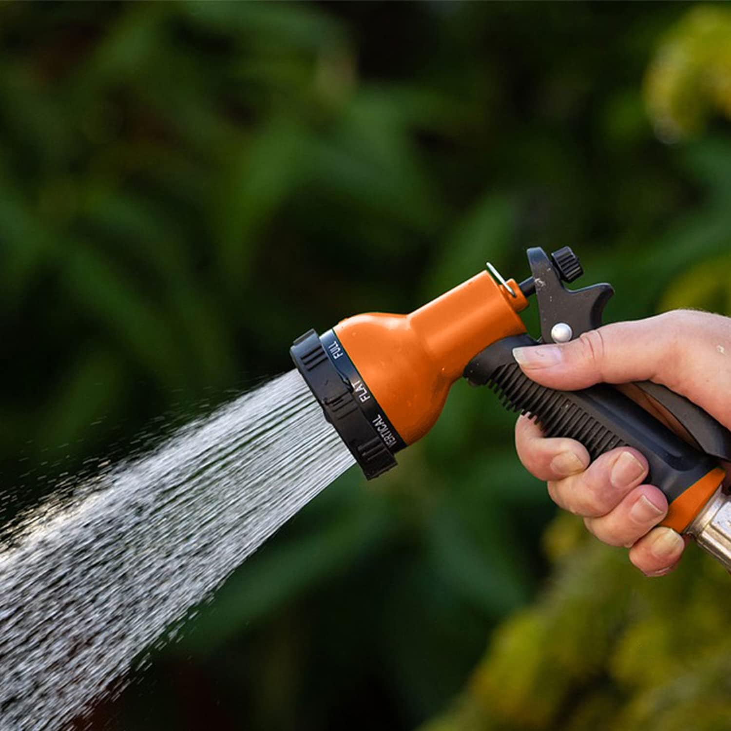 Greenhaus Gardening 2-Pack Garden Hose Nozzles with 10 Spray Patterns