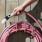 Greenhaus Gardening Long-Reach Garden Hose with Quick Connectors Included