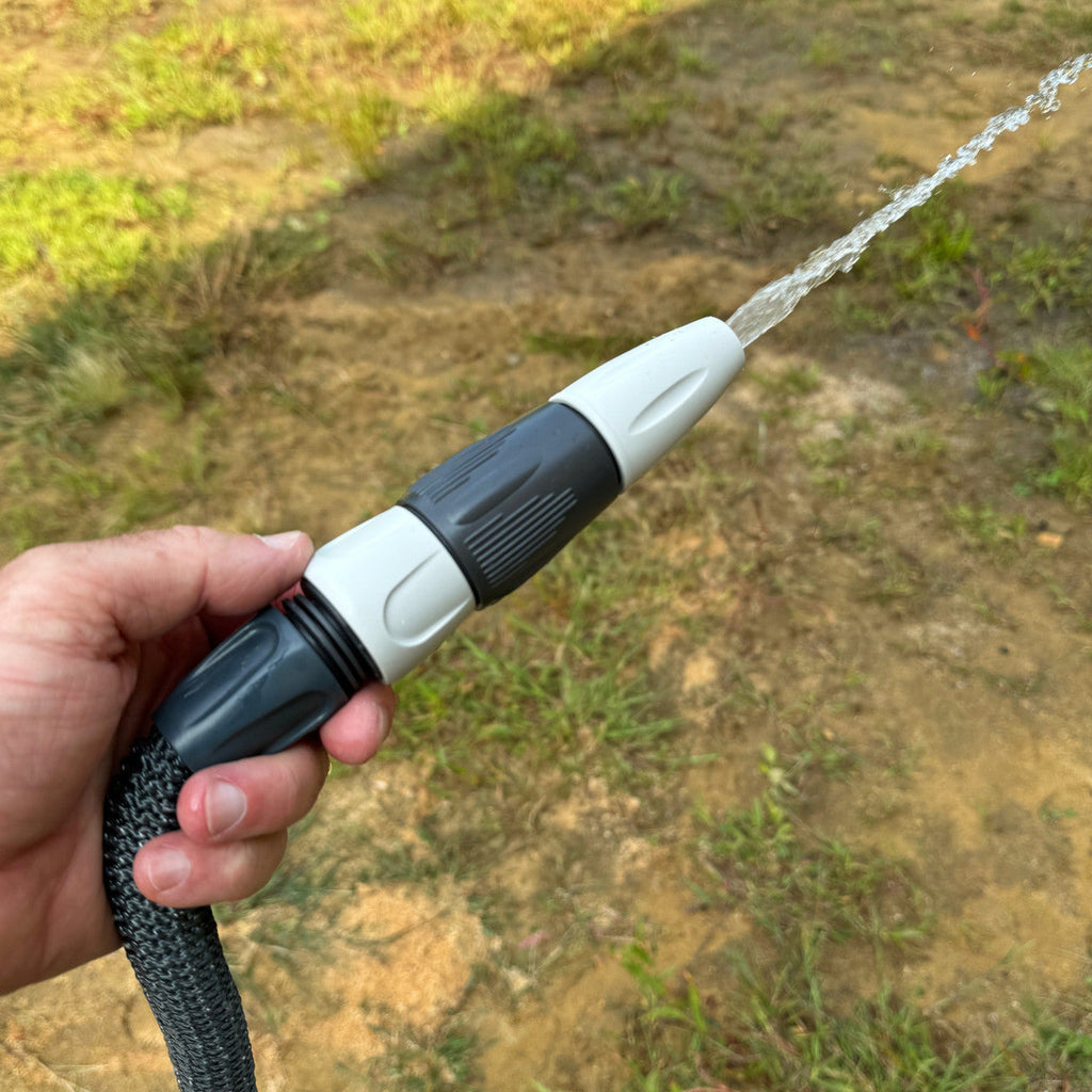 Greenhaus Gardening 98ft Expandable Hose for Easy Outdoor Watering