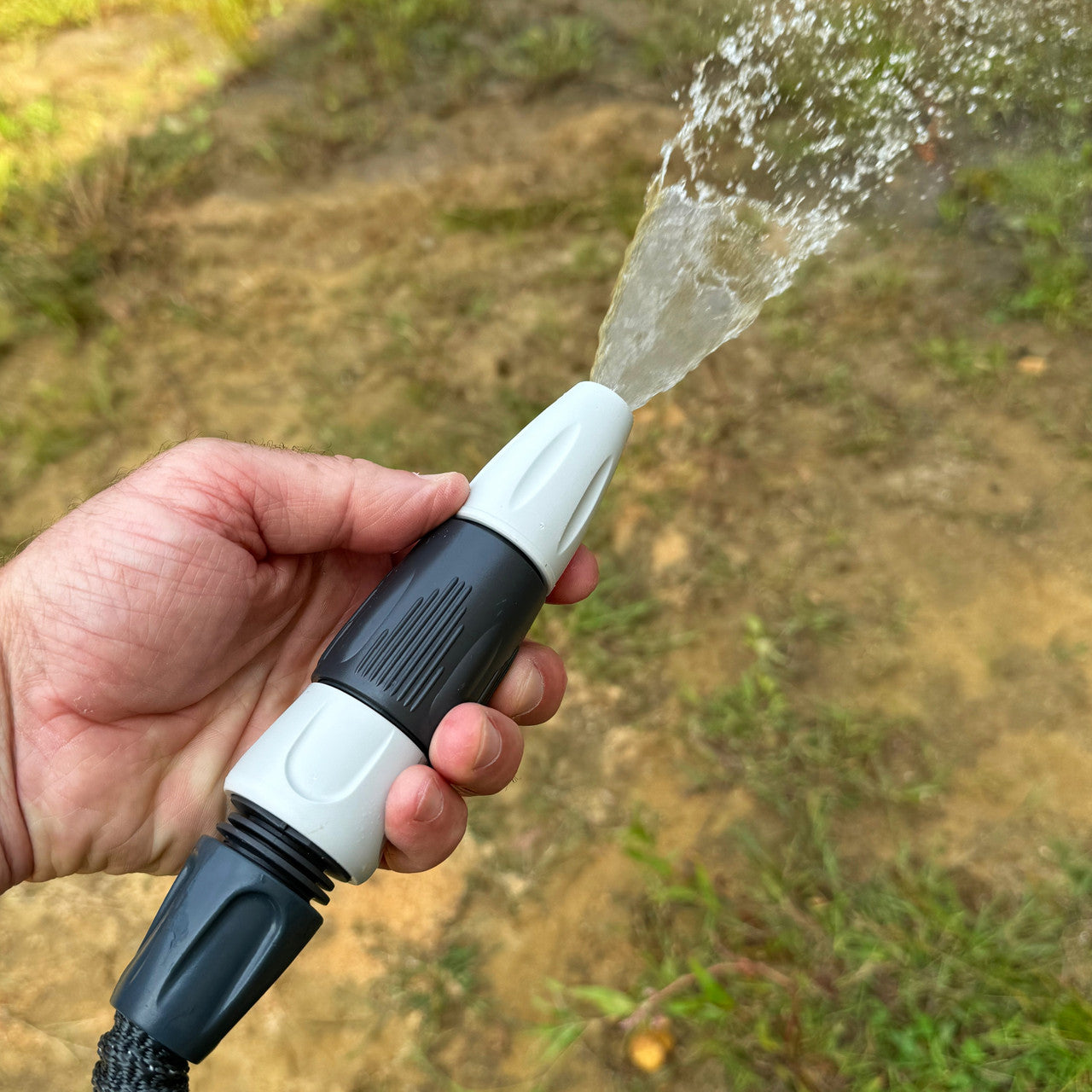 Greenhaus Gardening 98ft Expandable Hose for Easy Outdoor Watering