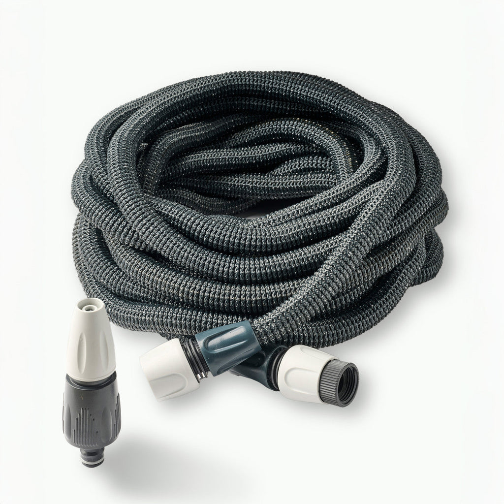 Greenhaus Gardening 98ft Expandable Hose for Easy Outdoor Watering