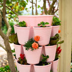 Greenhaus Gardening Vertical Planter Food-Safe 7-Tier Planter