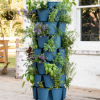 Greenhaus Gardening Vertical Planter 7-Tier Planter for Herbs Vegetables and Flowers