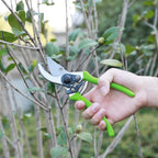 Greenhaus Gardening 2-Piece Bypass Pruner & Lopper Set with Heat-Treated Steel Blades