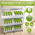 Greenhaus Gardening Indoor Hydroponic Garden with 32L Water Reservoir