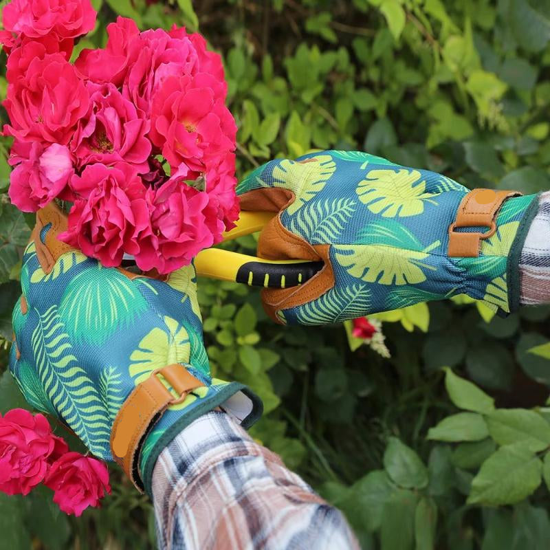 Greenhaus Gardening Gardening Gloves with Stretch-Fit Comfort