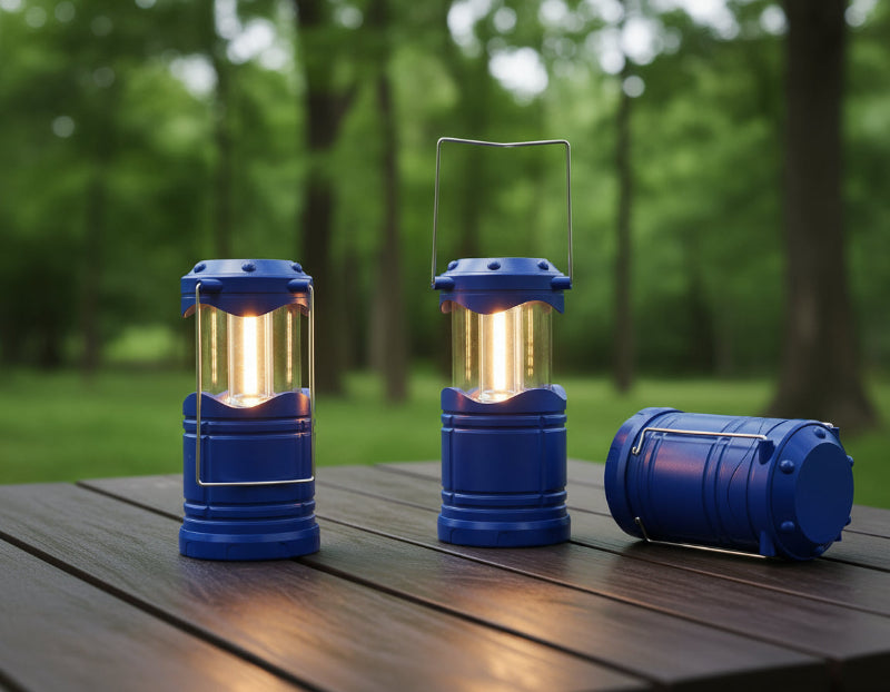 Greenhaus Gardening Water-Resistant LED Lantern for Camping and Emergencies