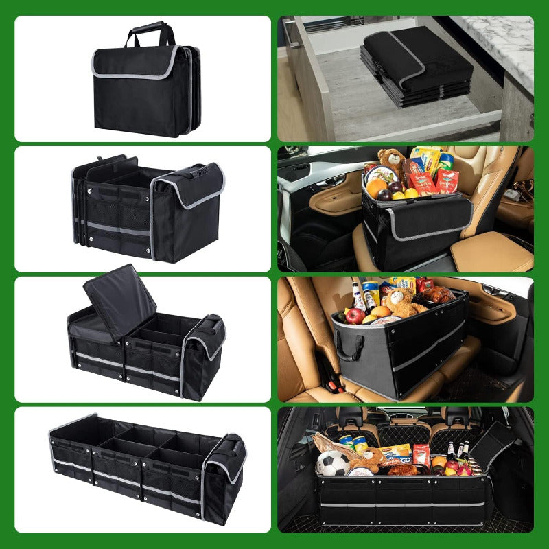 Greenhaus Gardening Car Trunk Organizer with Cooler Bag